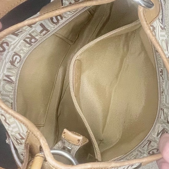 Salvatore Ferragamo Tan and Brown Women's Fartecth Shoulder Bag - Picture 4 of 7